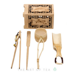 Инструменты для чайной церемонии #6, бамбук