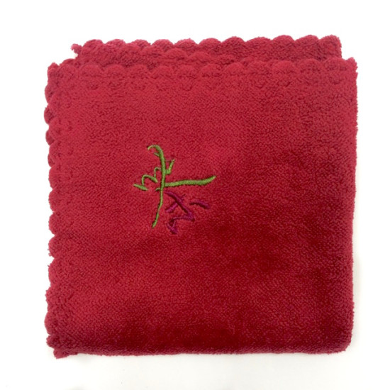 Чайное полотенце "Красное", 30*30 см