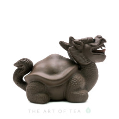 Чайная фигурка "Черепаха-Дракон", глина