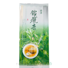 Пакет для чая большой, зеленый, 19*42 см