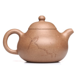 Чайник из исинской глины т1125, 160 мл