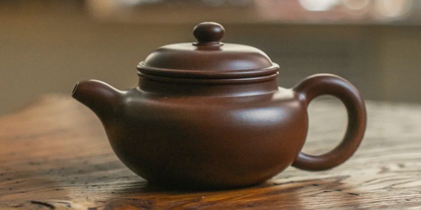 Чайник для чайной церемонии формы Фан Гу «Подражание Старине»