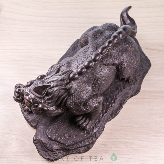 Фигурка Суань-Ни чёрный, исинская глина, 20 см