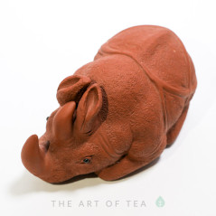 Чайная фигурка Носорог, глина