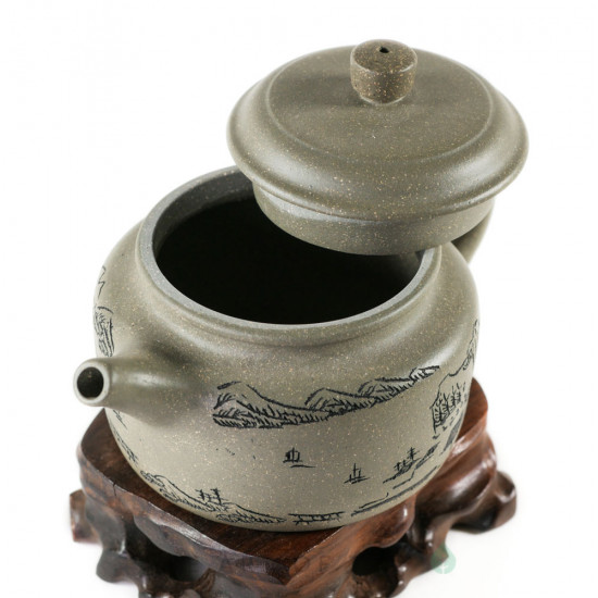 Чайник из исинской глины т227, 170 мл