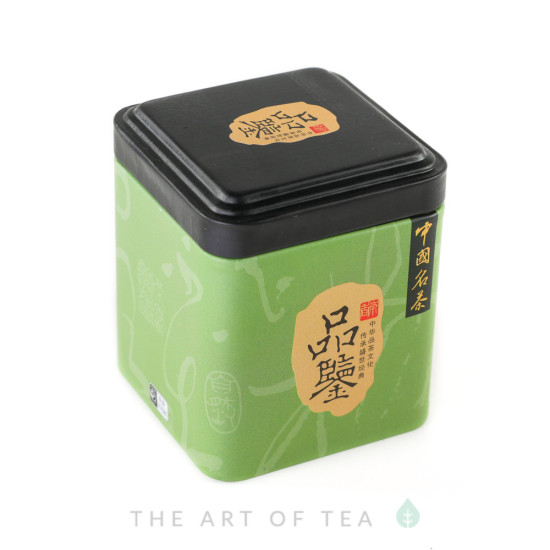 Баночка для чая Зеленая, 7*7*8,5 см