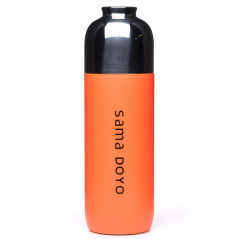 Термобутылка Sama Doyo MC-05, оранжевая, 380 мл