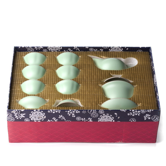 Набор для чайной церемонии Снежный Жу Яо s107, 9 предметов