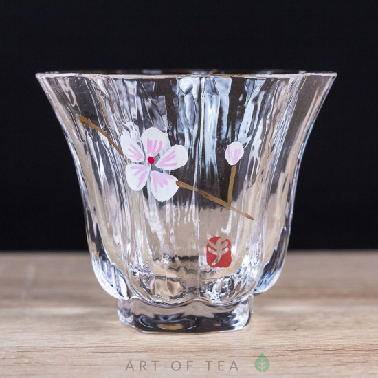 Пиала Персиковый цветок, стекло, 50 мл