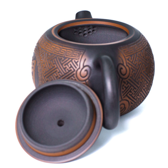 Чайник м408, цзяньшуйская керамика, 210 мл