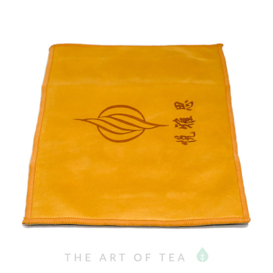 Чайное полотенце "Единорог", оранжевое,  18*28 см