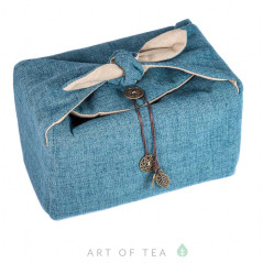Чехол-шкатулка для чайной утвари #2, синий