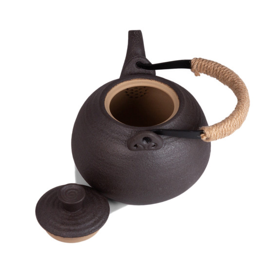 Чайник для воды, огнеупорная керамика, чёрный #2
