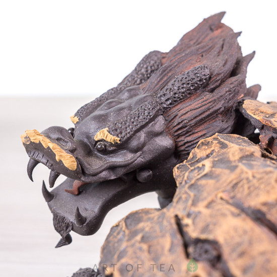 Фигурка Удивленный Дракон, исинская глина, 17 см (уценка)