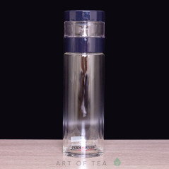 Бутылка заварочная с кнопкой B-92, двойное стекло, 450 мл