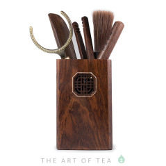 Инструменты для чайной церемонии #25, тёмное дерево