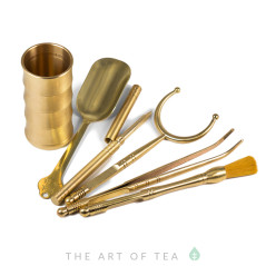 Инструменты для чайной церемонии, латунь