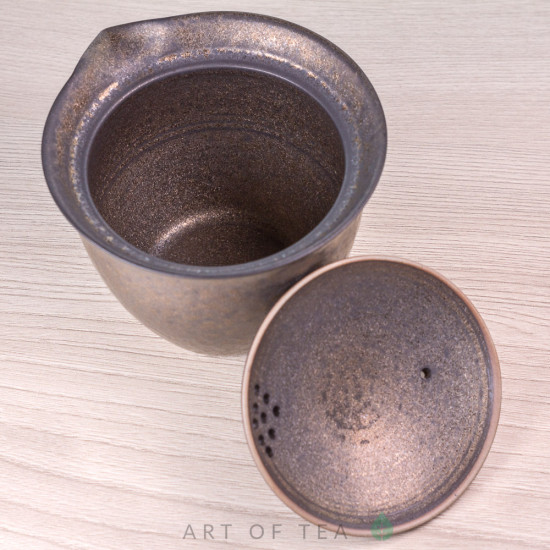 Гайвань-чайник, тайваньский стиль, тонкостенная керамика, 180 мл