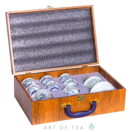Набор для чайной церемонии «Мэй Хуа» S93, 9 предметов