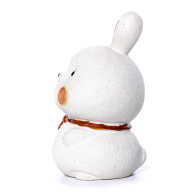 Фигурка Кролик в капюшоне 449, белый, 9 см