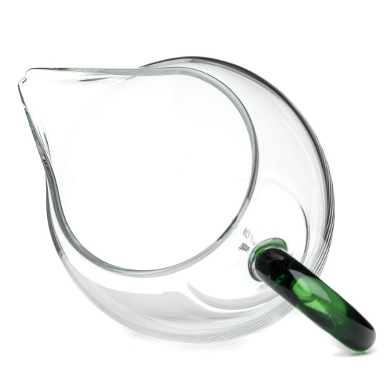 Чахай Изгиб с зелёной ручкой, стекло, 300 мл