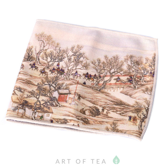 Чайное полотенце «Дорога к монастырю» 175, 32*17 см
