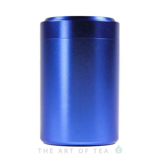 Баночка алюминиевая, синяя, 4,5*7 см