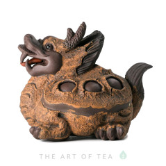 Чайная фигурка "Добрый Дракон", исинская глина