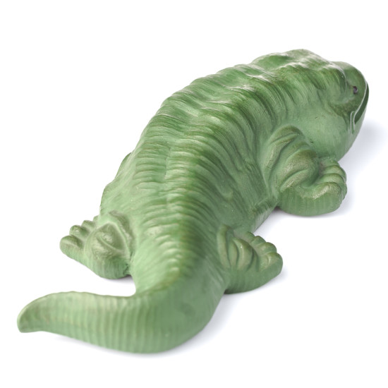 Фигурка Саламандра зелёная 499, глина, 13 см