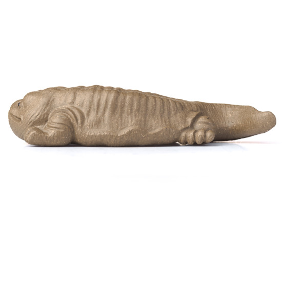 Фигурка Саламандра серая 465, глина, 13 см
