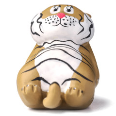Фигурка Отдыхающий Тигр 512, глина, 6 см