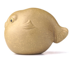 Фигурка Песочная Рыба Фугу 501, глина, 7 см