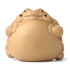 Фигурка Счастливая жаба 483, глина, 6 см
