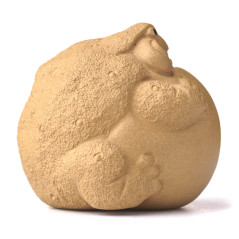 Фигурка Счастливая жаба 483, глина, 6 см