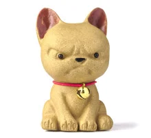 Фигурка Бульдог Марсель 469, глина, 6см