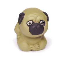 Фигурка Озадаченный Мопс 574, глина, 4 см