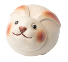 Фигурка Заяц Кругляк 710, глина, 6 см