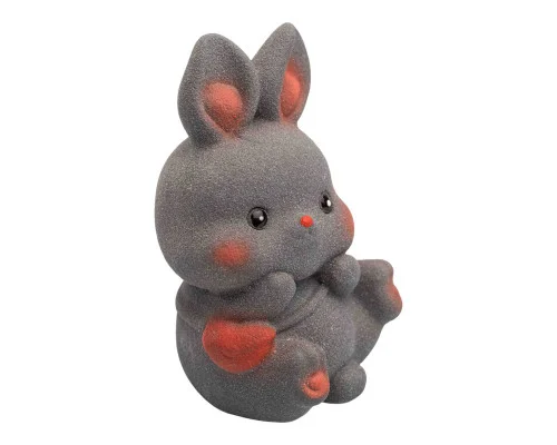 Фигурка Сердечный Зайка 791, глина, 7 см