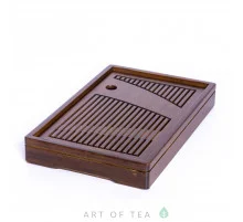 Чабань StoneLeaf #85, бамбук, тёмная, 35*22*5 см