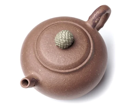 Чайник из исинской глины т1121, 150 мл