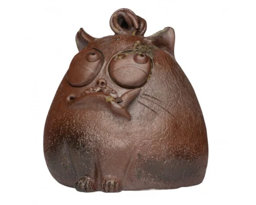 Фигурка Кот Барбер 681, глина, 9 см