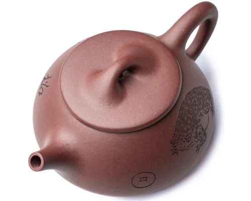 Чайник из исинской глины т1174, 200 мл