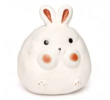 Фигурка Пушистый Зайка 595, глина, 7 см