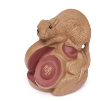 Фигурка Богатая Мышь 559, глина, 5 см