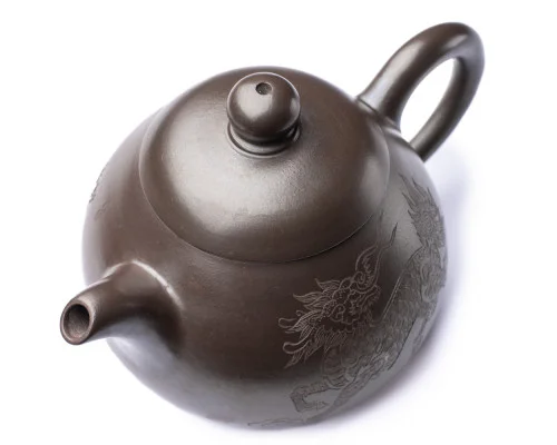 Чайник из исинской глины т1181, 250 мл