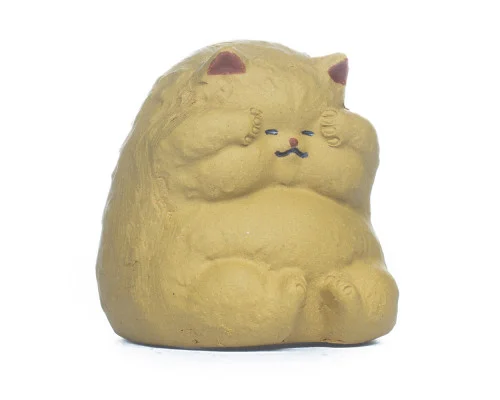 Фигурка Кот Тофу 627, глина, 4 см