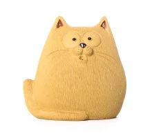 Фигурка Удивленный кот 455, глина, 7 см