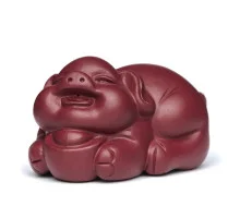 Фигурка Богатая Свинка 529, глина, 6 см