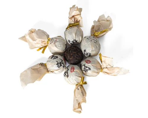 Шу пуэр Жемчужина Буланшань, 2019 г.