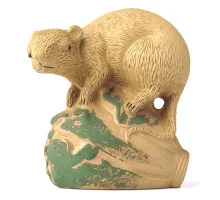 Фигурка Запасливая крыска 480, глина, 7 см
